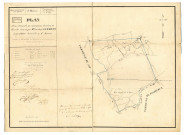 Plan d'une demande en concession de mines de Houille formée par Mr Jean Joseph Lemmens propriétaire domicilié à St Servais.