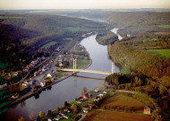 Heer-Agimont. Pont sur la Meuse.