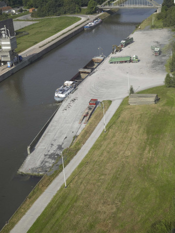 Antoing. Escaut. Vues aériennes.