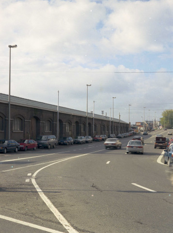 Namur. Emplacement des futurs bureaux du Ministère de l'Équipement et des Transports, boulevard du Nord.