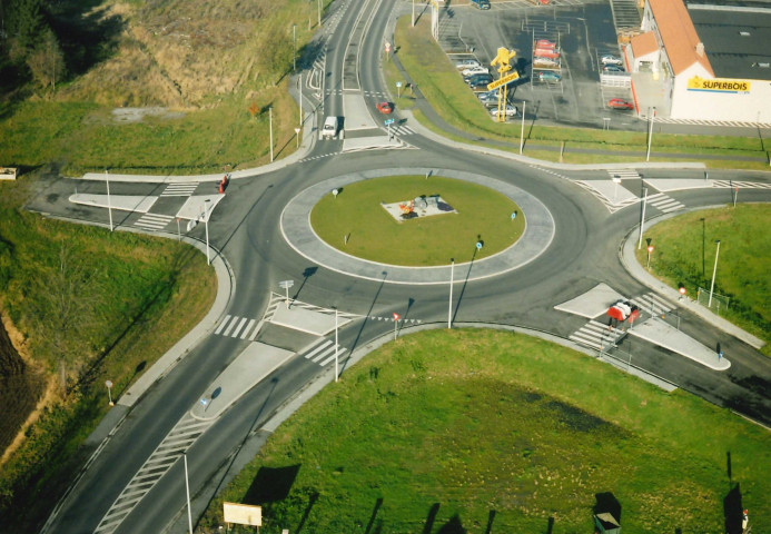 Hannut. RN 80 et R62. Contournement de la ville.