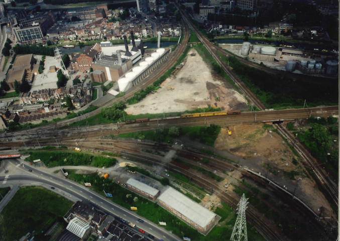 Liège. Angleur. Extension des travaux de jonction E25-E40 de Cointe vers Kinkempois et Angleur (1).