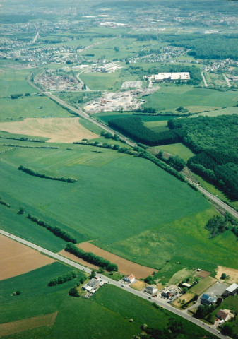 Aubange. Aix-sur-Cloie. Vues aériennes.