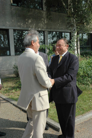 Neufchâteau. District routier. Réhabilitation de la E411 et E25. Inauguration par M. le ministre Daerden.