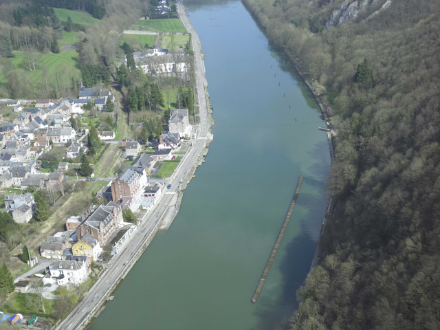 Hastière. Waulsort. Haute-Meuse. Vues aériennes.