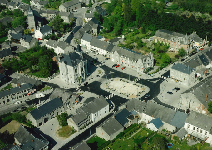 Wellin. Réaménagement de la Grand'Place.