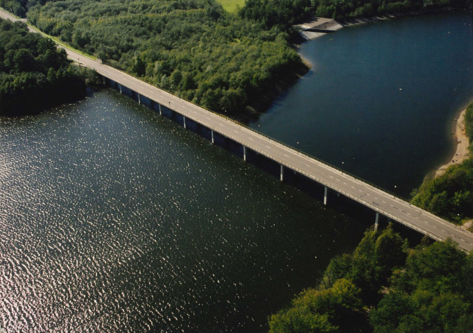 Cerfontaine. Pré-barrage du Ry Jaune.