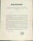 Rapport présenté au Conseil communal, en sa séance du 21 août 1869, par la députation chargée d'inviter le roi à l'inauguration de la statue de Léopold Ier.