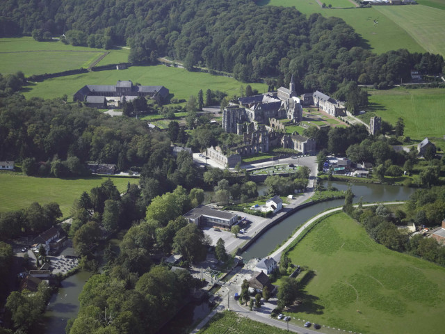 Thuin. Vues aériennes.