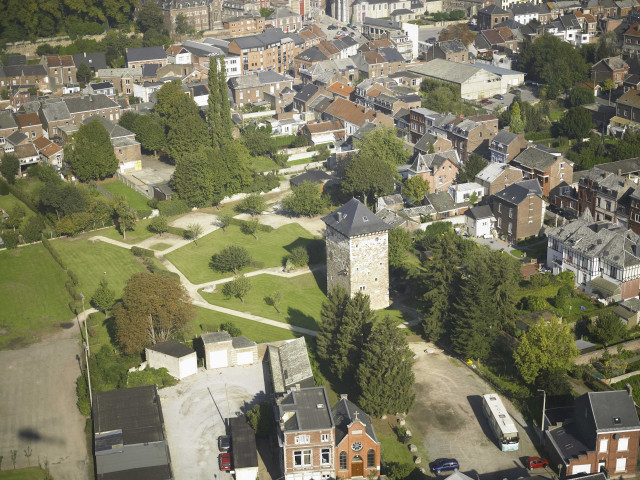 Amay. Vues aériennes.