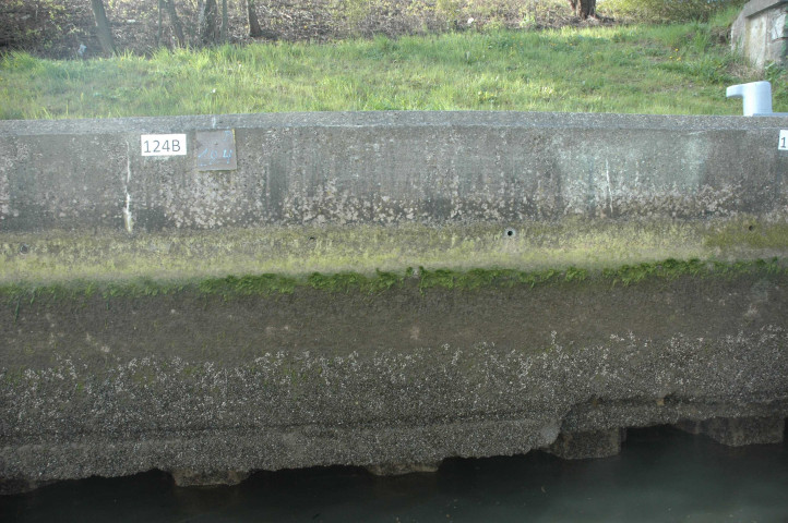 Flémalle. Etat des berges à hauteur d'Ivoz-Ramet.
