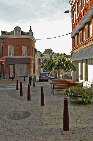 Spa. Rue des Ecomines.