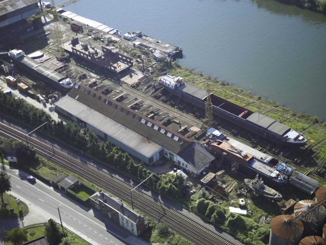 Namur. Beez. Port autonome de Namur.