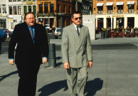 Frasnes-lez-Anvaing. Hacquegnies. Inauguration du tronçon de la A8.