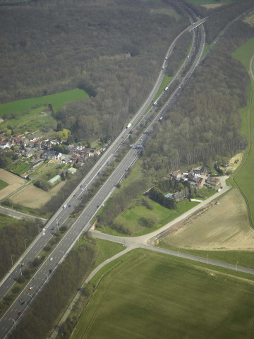 La Louvière. Houdeng-Aimeries. Echangeur E42/E19.