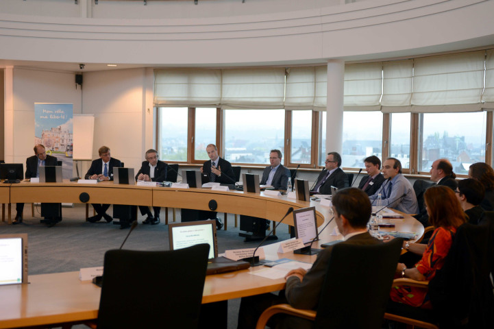 Namur. Cap Nord. Rencontre avec M. le ministre Henry: "Tous vélo actifs".