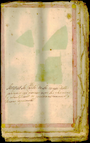 "Registre aux cartes figurative et mesures de la cense, jardins, prairies et terres scituées en lieu condit au dessus du village d'Ans lez Liege et aux environs appartenante à tres noble puissant et illustre messire Jacque Ignace comte de Liedekerke, baron de Surlet, seigneur de Custinne..."