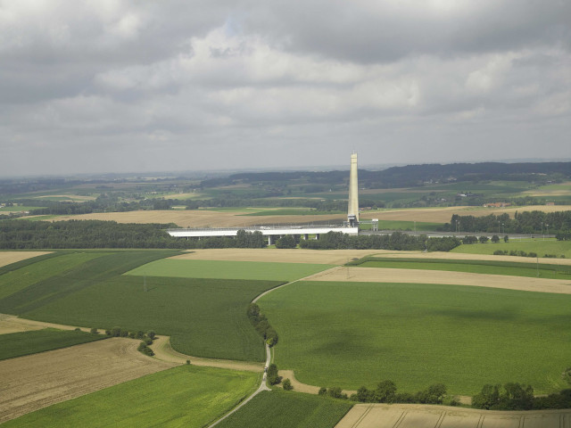 Braine-le-Comte. Canal du Centre. Plan incliné de Ronquières. Vues aériennes.