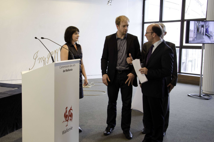 Namur. Rencontre à la commission des Arts de la région Wallonne.