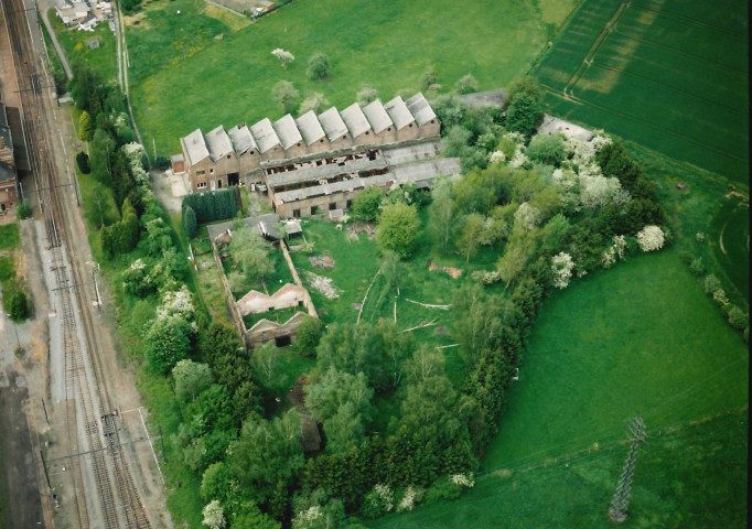 Floreffe. Vues aériennes.