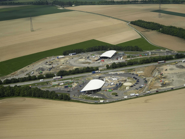 Jemeppe-sur-Sambre. Spy. E42. Aire de repos.