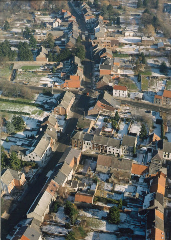 Villers-la-Ville. Projet de contournement de Marbais. Carrefour "du 1983". Carrefour des RN 93 et RN 275 (Chapelle des Triollets).