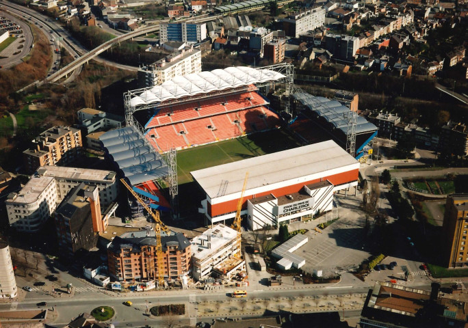 Charleroi. Vues aériennes.