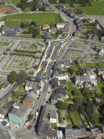 Marche-en-Famenne. Vues aériennes.