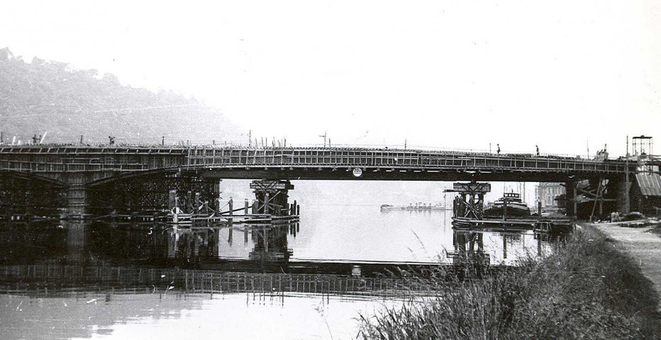 Construction du pont actuel