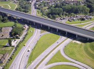 La Louvière. Houdeng-Aimeries. Vues aériennes.