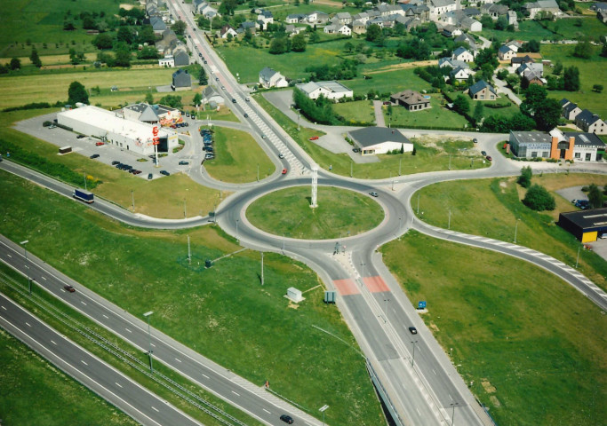 Arlon. Vues aériennes.