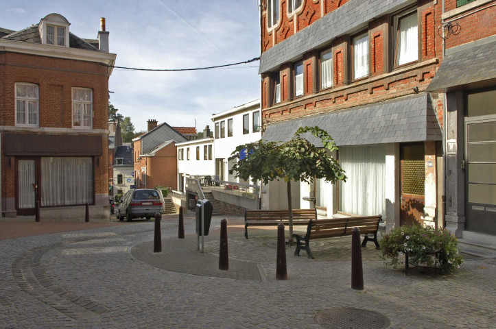 Spa. Rue des Ecomines.