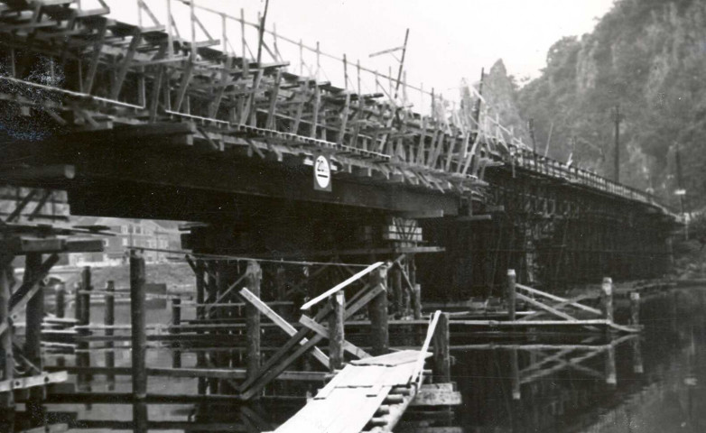 Construction du pont actuel