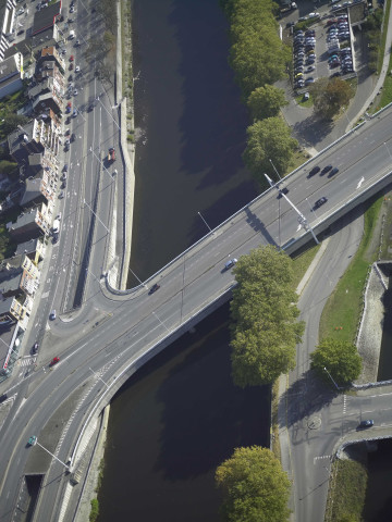 Liège. Angleur. Vues aériennes.