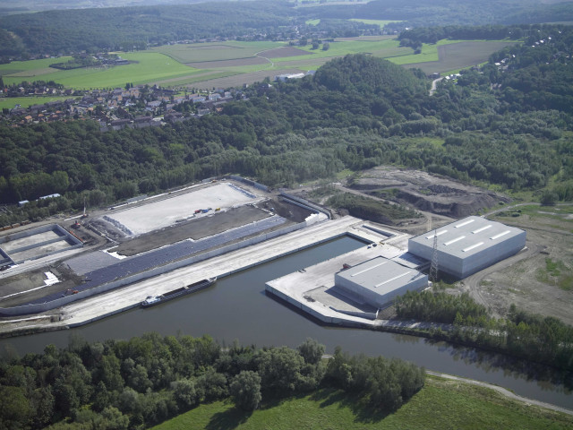 Farciennes. Vues aériennes.