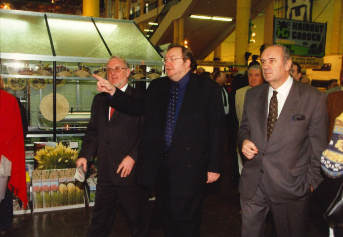 Charleroi. Palais des expositions. Inauguration du palais des sports.