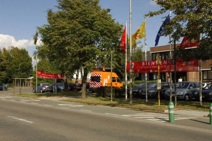 Soignies. D113. Laboratoire des routes de la régie des routes. Journée portes ouvertes.