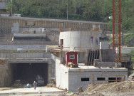Liège. Avancement des travaux sur le site des tunnels de jonction E25/E40.