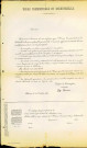 Bulletin d'adhésion aux modifications que l'assemblée générale de l'Union commerciale et industrielle de Namur a apporté à ses statuts.