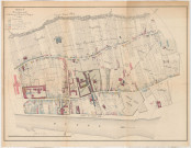 Plan cadastral des faubourgs Saint-Léonard et Vivegnis. Annexe F.