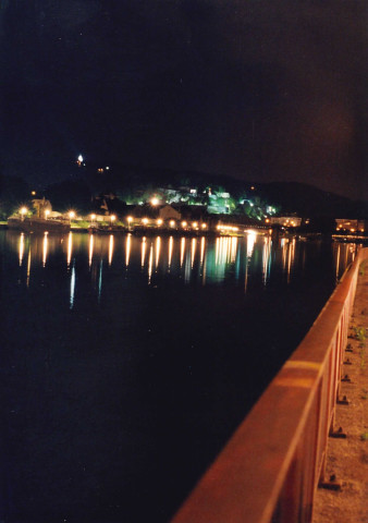 Namur. Jambes. Quai de halage de la Meuse rive droite.