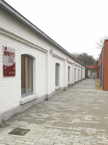 Namur. Belgrade. Façade de l''IWEPS.