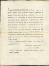 Annonce des officiers municipaux de Namur invitant les marchands de cuir et de cuivre à déclarer à la Maison commune les quantités qu'ils possèdent. Demande du citoyen Gigot commissaire du Comité de Salut public. Signé Coppoy.