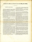 Extrait de La Revue de Namur du mercredi 29 juillet 1846 relatif à une polémique entre ledit journal et la Société de Sainte-Cécile.