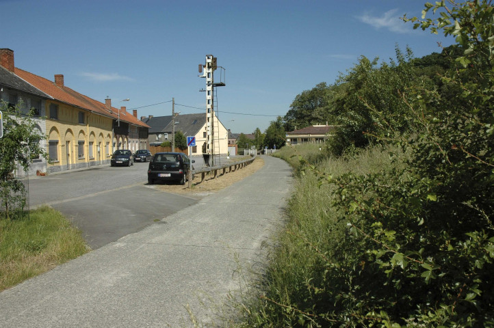 Frameries et Flénu. Ancienne ligne SNCB 98C. RAVeL.