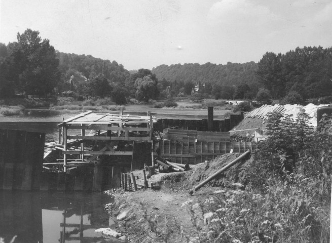 Construction du pont