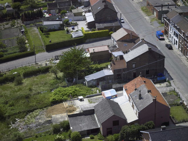 Charleroi. Goutroux. Sonomètre F112. Rue des Liserons.