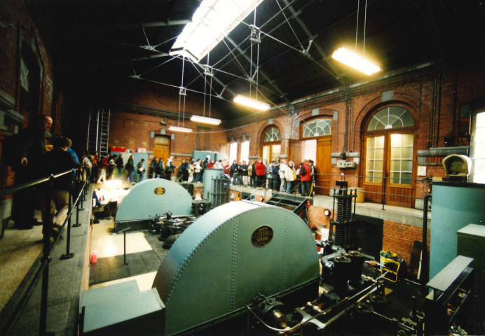 Le Roeulx. Strépy-Bracquegnies. Salle des machines de l'ascenseur n°3.