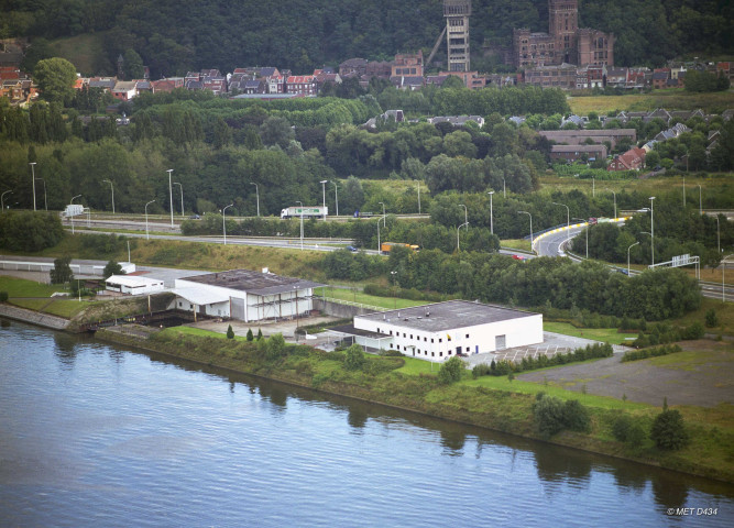 Liège. Wandre. Vues aériennes.