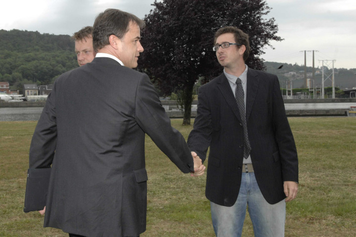Flémalle. Ivoz-Ramet. Conférence sur les voies navigables wallonnes par la SOFICO et visite du chantier de la 4° écluse.